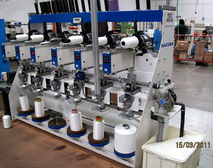 HACOBA (SSM) Model ECO THREAD 751 K-PU11 Winding machine,